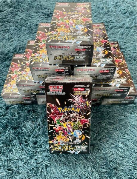 シャイニートレジャーex シュリンク付き。 10ボックス ポケモンカード