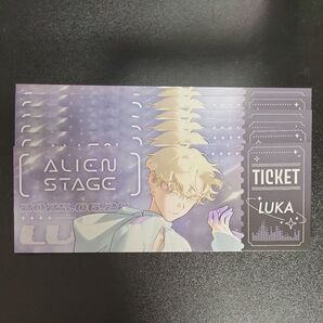 エイリアンステージ エイステ ルカ アニメイト購入特典チケット風カード6点セット