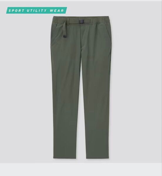 Sサイズ ナイロンギアパンツ OLIVE オリーブ アウトドア 登山 トレッキング トレイル ユニクロ UNIQLO パンツ