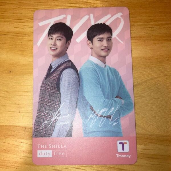 東方神起 韓国限定☆Tマネーカード 韓国交通ICカード T-money ノベルティ 非売品