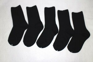 04 00461 *se наклейка Kids носки 15~18cm черный комплект товар антибактериальный дезодорация [ outlet ]