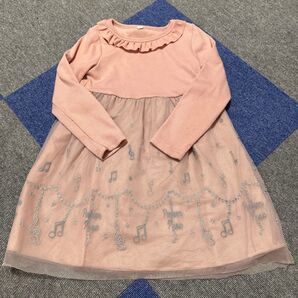フォーマル ワンピース 子供服 チェック キッズ 女の子 120cm