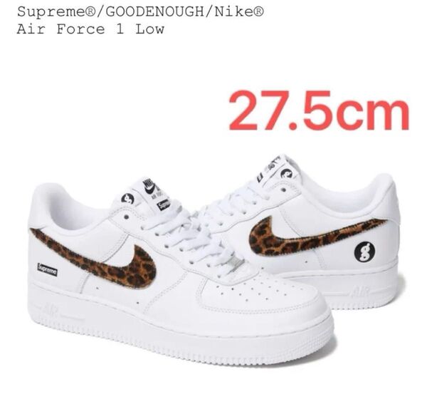 GOODENOUGH × Supreme × Nike Air Force 1 Low travis fragment