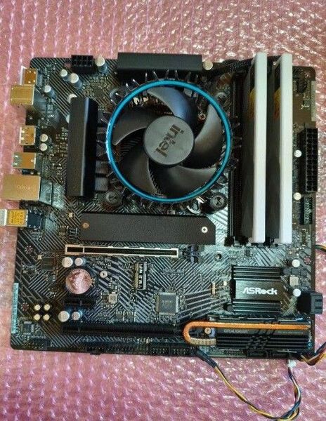 12世代 Core i3 CPU マザーボード メモリ SSDセット