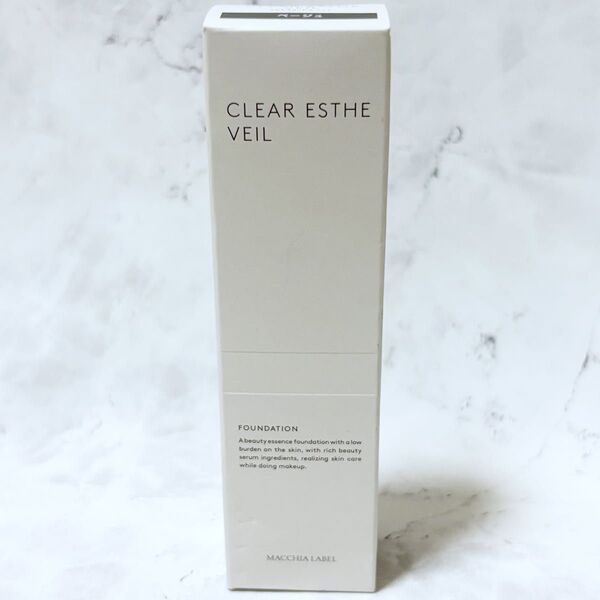 マキアレイベル クリアエステヴェール 25ml ベージュ リキッドファンデーション 美容液ファンデーション UVカット 日焼け止め