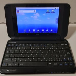 【美品】NEC Life Touch NOTE LT-NA75W lifetouch ブラック Android キーボード付き