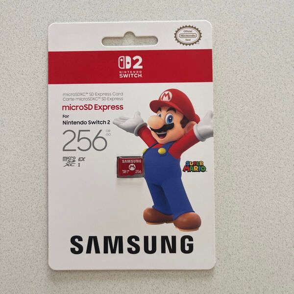 Samsung microSD Express Card 256GB for Nintendo Switch2