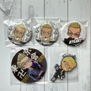 東京リベンジャーズ 稀咲鉄太 ぱずりべ缶バッジ 一番くじラバーストラップ アクリルコースター グッズまとめ