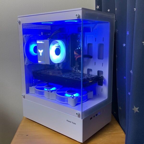 ホワイトゲーミングPC/Core i9 12900K並/GTX1080Ti付属可/メモリ16/SSD 512GB/モンハンワイルズ