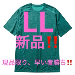 今季完売品 新品 ワークマン 氷撃冷感-10℃半袖Tシャツ グリーン LL