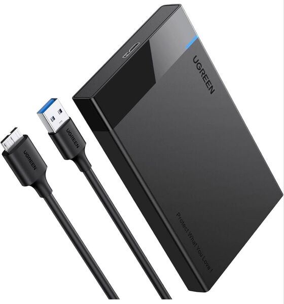 UGREEN 2.5インチ HDD ケース SSD ケース USB3.0接続 UASP対応 2.5型 SSD ケース