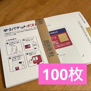 ゆうパケットポストmini 封筒 ゆうパケットポストミニ 100枚 おりがみ付き