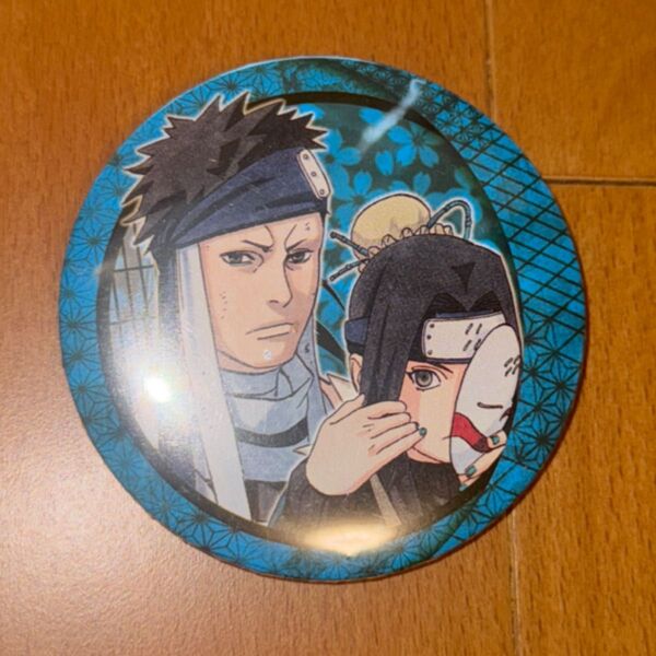 桃地再不斬 白 NARUTO-ナルト-展 collection缶バッジ e