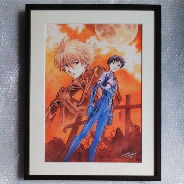 新世紀エヴァンゲリオン 新劇場版 複製原画 碇シンジ&渚カヲル ミストグラフ 原画