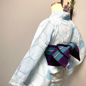未使用 サマーウール (反物からのお仕立て品)身丈(肩から)156㎝
