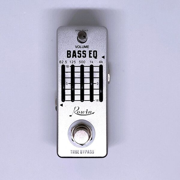 【美品】ROWIN ( ローウィン)BASS EQ イコライザー 6ベース用 エフェクター ペダル