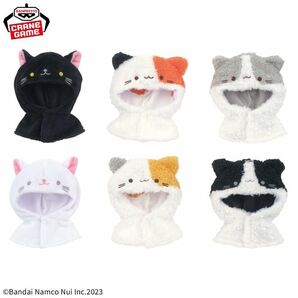 ちびぐるみ×Chibiぬいのでこれーしょん ねこポンチョ 全種セット
