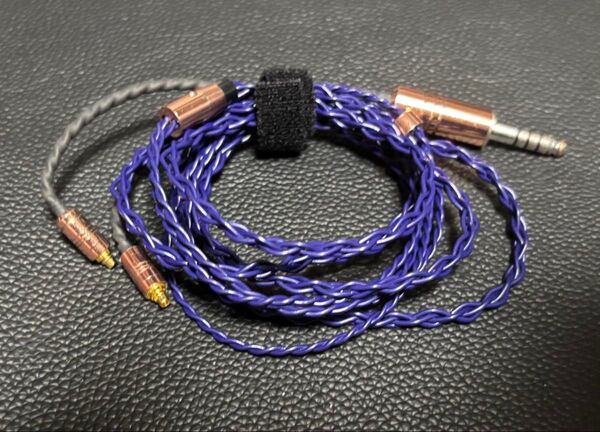 e☆イヤホン・ラボ Iolite 4.4mm(5極)-MMCX Change color edition 120cm