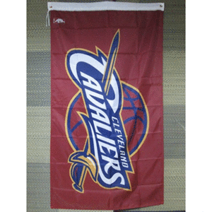 NBA Cleveland kya шероховатость a-z флаг флаг очень большой баскетбол баскетбол интерьер спорт 