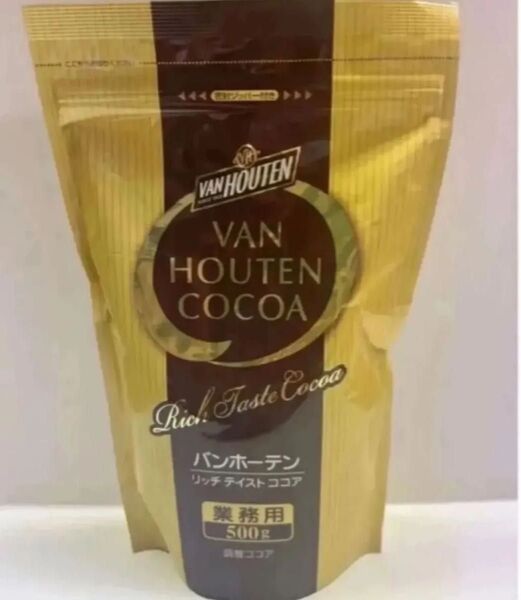 片岡物産 バンホーテン リッチテイストココア 500g 業務用