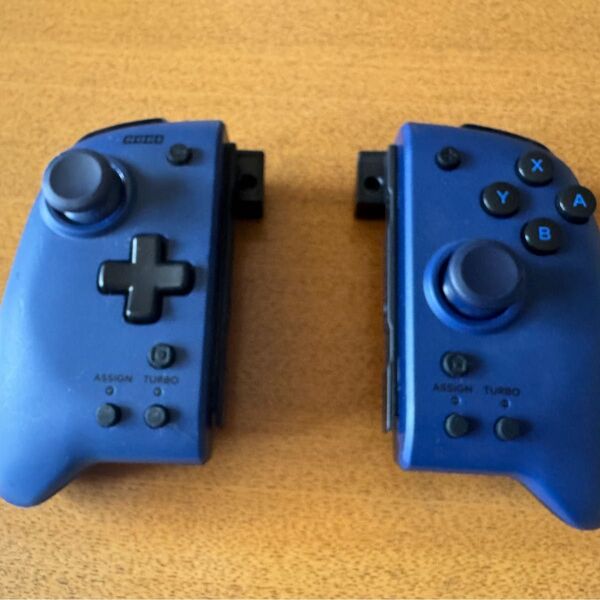 Nintendo Switch HORI グリップコントローラー ブルー