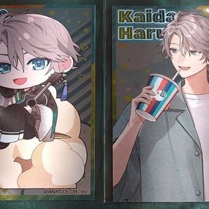 甲斐田晴 デフォルメ シール2種【にじさんじポップコーン2】