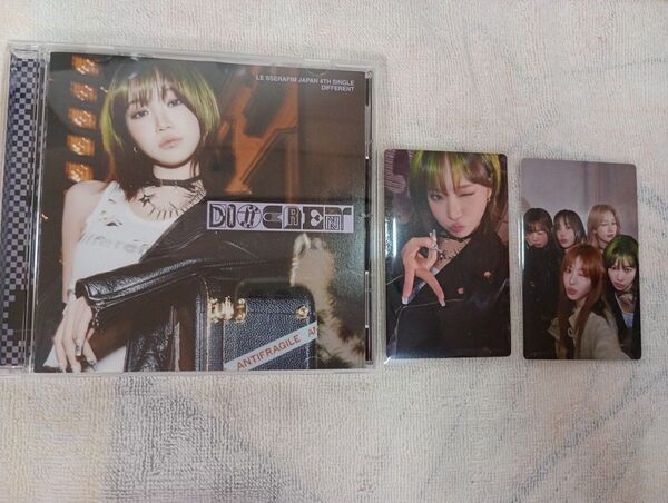 LE SSERAFIM DIFFERENT チェウォン盤 CD トレカ