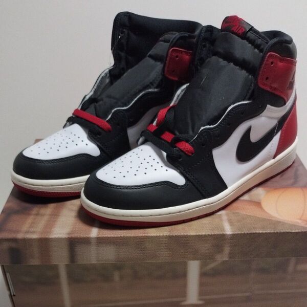 NIKE AIR JORDAN 1 Retro High OG "Black Toe Reimagined" 26.5cm