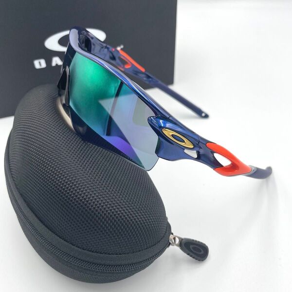【未使用級】オークリー OAKLEY スポーツサングラス Radar Lock レーダーロック ケース OO9206 希少カラー