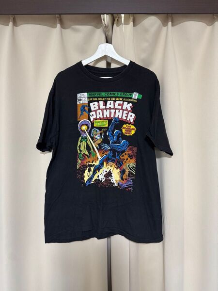 MARVEL COMICS GROUP ブラックパンサー Tシャツ 黒