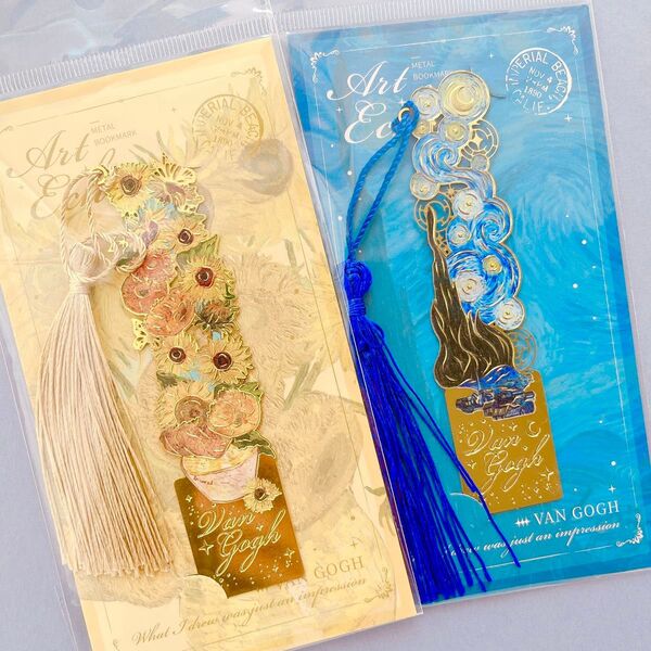 Van Gogh ゴッホ しおり ブックマーク 2点