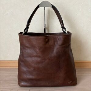 【良品】PORTER ポーター LINK リンク トートバック ブラウン 本革 レザー