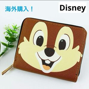 Disney ディズニー チップ&デール チップ 財布 コンパクト 海外購入 レア 美品