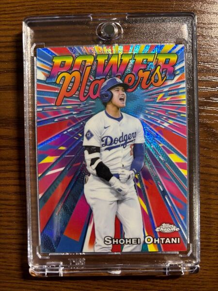 大谷翔平 2025 Topps Chrome Power Players カード