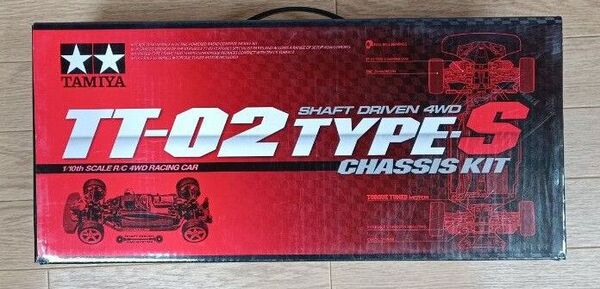 入手困難!新品未組立品!1/10RC TT-02 TYPE-S シャーシキット 58600