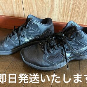 asics バスケットシューズ 25cm ブラック