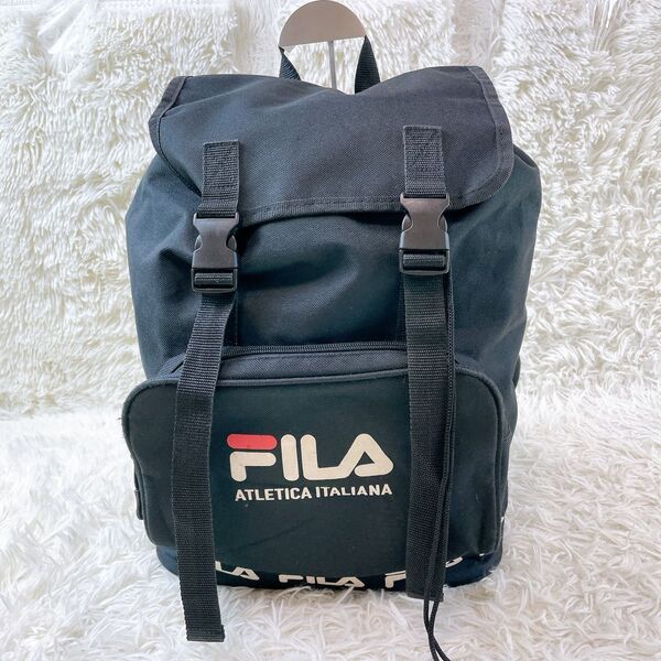 FILA フィラ リュック バックパック ビッグロゴ ナイロンバッグ