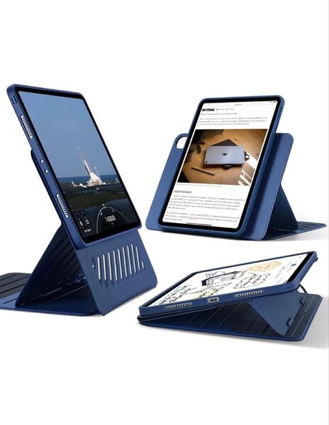 ESR iPad Pro 12.9 ケース (2022/2021、第6/5世代) 専用 Shiftシリーズ ブルー