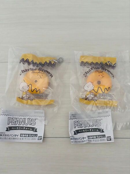 PEANUTS SNOOPY スヌーピー ベーカリーチャーム チャーリー・ブラウン ×1