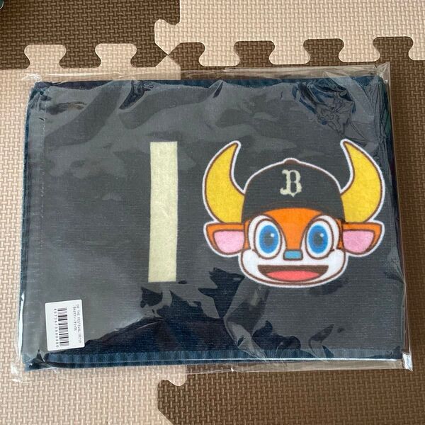 マイナビオールスターゲーム オリックスバファローズ ブル 12球団マスコット タオルマフラー 新品