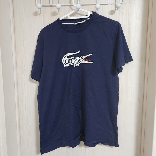 LACOSTE 刺繍ロゴ Tシャツ Sサイズ 送料込み