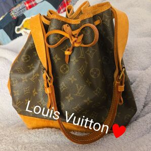 LOUIS VUITTON ルイヴィトン ノエ モノグラム 巾着バッグ