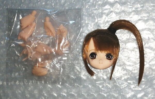 △(劣化確認)えっくす☆きゅーと FunnyFunnyひめの(植毛ヘッドヘッド)写真④右目の不良箇所、見落とし変失礼致しました。