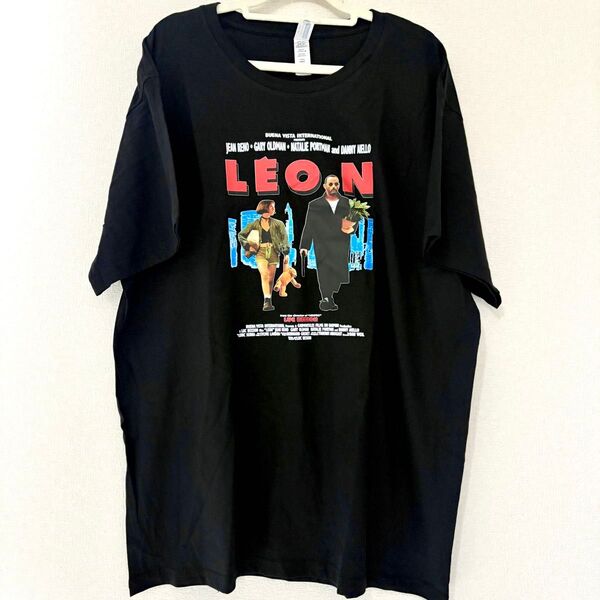 映画レオン プリント半袖Tシャツ