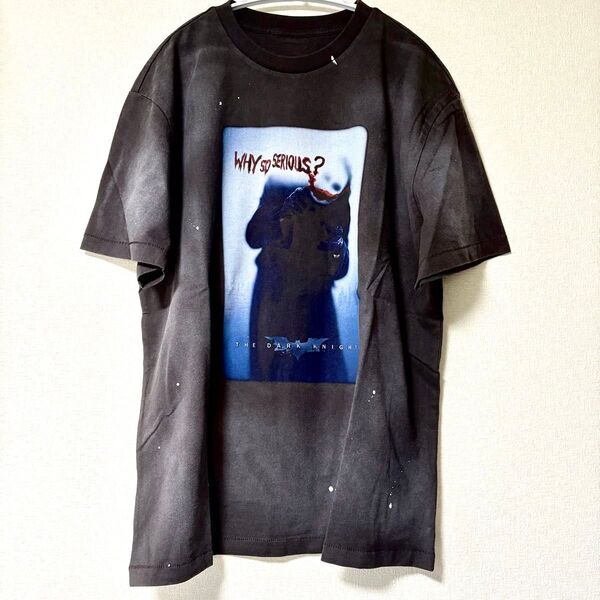 ジョーカー Why so serious? ヴィンテージ加工Tシャツ