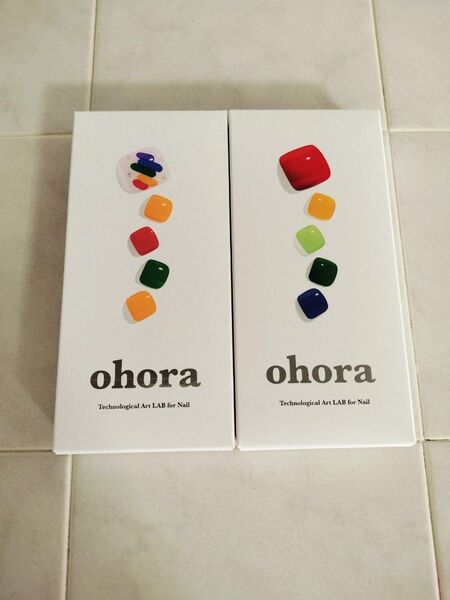 ohora オホーラ★ネイルシール★ジェルネイル フットネイル①★新品2つセット