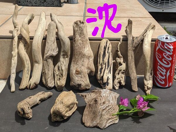 最終価格!!TBT6【沈水確認】流木『小型サイズ』13個組水槽用流水/レイアウト用品アク抜き済