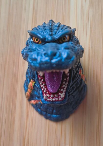 一番くじ ゴジラ 大怪獣列伝 F賞 モンスターヘッドマグネット ゴジラ 1995 GODZILLA ゴジラヘッド