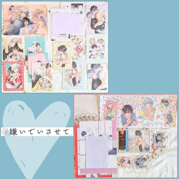 2~7巻 特典セット 嫌いでいさせて アニメイト コミコミスタジオ とらのあな ドラマCD 6 特装盤 缶バッジ アクリルスタンド
