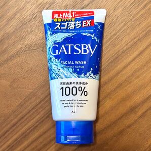 新品未使用 ギャツビー フェイシャルウォッシュ パーフェクトスクラブ 130g マンダム